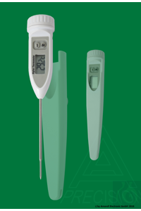 2samankaltaiset artikkelit Electronic digital thermometer, Speed Lab, -50...+200°C, responds very...
